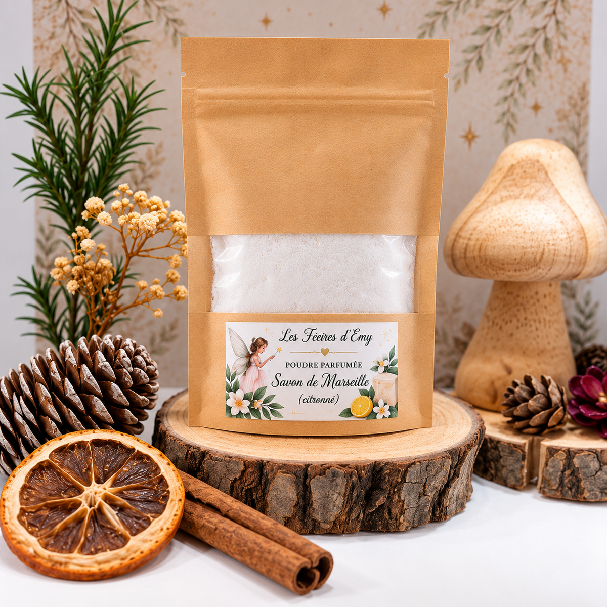 Poudres parfumées - parfum au choix